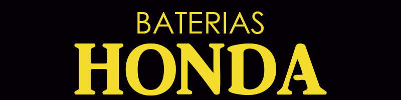 Baterías Honda